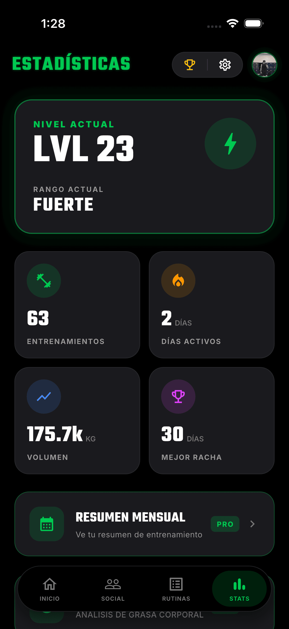 HYPERTRO app screenshot